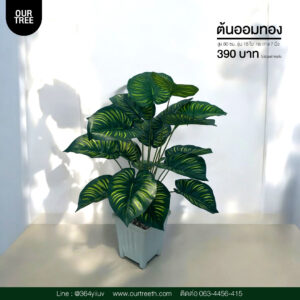 ต้นออมทอง ต้นไม้ประดิษฐ์ ต้นไม้ปลอม Artificial trees